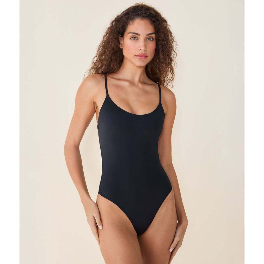 Andie The Amalfi One Piece - Eco Nylon - Black - Classic Size XLBLACK / XL